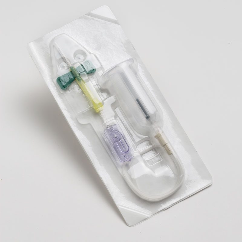 Each Kurin blood culture collection set comes in minimalwaste, sterile